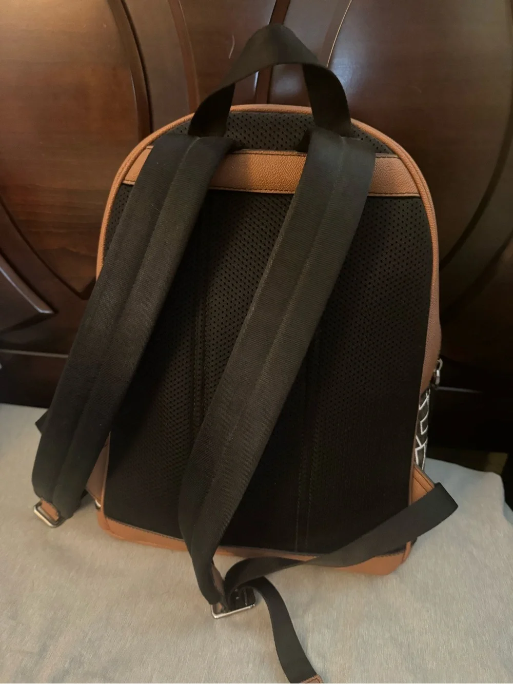 Michael Kors Cooper Large Graphic MK Signature Backpack
